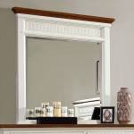 GALESBURG Mirror - White & Oak